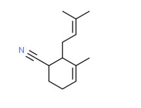 3-methyl-2-(3-methylbuten-2-yl)cyclohex-3-ene-1-carbonitrile
