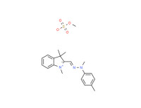 1,3,3-trimethyl-2-[[methyl(p-tolyl)hydrazono]methyl]-3H-indolium methyl sulphate