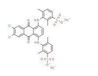 Disodium 3(or 4)-[[6,7-dichloro-4-[(2,6-dimethylsulphonatophenyl)amino]-9,10-dihydro-9,10-dioxo-1-anthryl]amino]-2,4(or 3,5)-dimethylbenzenesulphonate