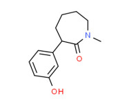Hexahydro-3-(3-hydroxyphenyl)-1-methyl-2H-azepin-2-one