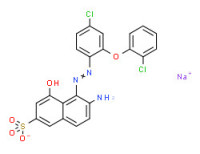 Sodium 6-amino-5-[[4-chloro-2-(2-chlorophenoxy)phenyl]azo]-4-hydroxynaphthalene-2-sulphonate