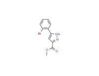 Methyl 5-(2-bromophenyl)-1H-pyrazole-3-carboxylate