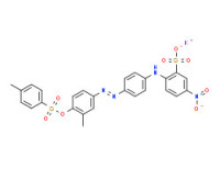 Potassium 2-[4-[[3-methyl-4-[[(p-tolyl)sulphonyl]oxy]phenyl]azo]anilino-5-nitrobenzenesulphonate