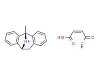 (+)-10,11-dihydro-5-methyl-5H-dibenzo[a,d]cyclohepten-5,10-diyldiammonium maleate