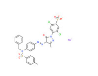 Sodium 4-[4-[[4-[benzyl(p-tolylsulphonyl)amino]phenyl]azo]-4,5-dihydro-3-methyl-5-oxo-1H-pyrazol-1-yl]-2,5-dichlorobenzenesulphonate