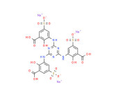 Trisodium trihydrogen 5,5',5''-(1,3,5-triazine-2,4,6-triyltriimino)tris[5-sulphonatosalicylate]