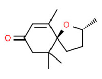 cis-(±)-2,6,10,10-tetramethyl-1-oxaspiro[4,5]dec-6-en-8-one