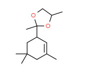 2,4-dimethyl-2-(3,5,5-trimethyl-2-cyclohexen-1-yl)-1,3-dioxolane