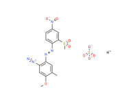 5-methoxy-4-methyl-2-[[2-(methylsulphonyl)-4-nitrophenyl]azo]benzenediazonium hydrogen sulphate