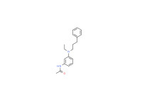 N-[3-[ethyl(3-phenylpropyl)amino]phenyl]acetamide