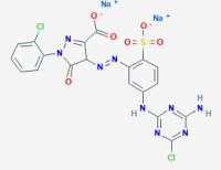 4-[[5-[(4-amino-6-chloro-1,3,5-triazin-2-yl)amino]-2-sulphophenyl]azo]-1-(2-chlorophenyl)-4,5-dihydro-5-oxo-1H-pyrazole-3-carboxylic acid, sodium salt