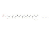 : Diammonium 4,4,5,5,6,6,7,7,8,8,9,9,10,10,11,11,12,12,13,13,14,14,15,15,16,16,17,17,18,19,19,19-dotriacontafluoro-2-hydroxy-18-(trifluoromethyl)nonadecyl phosphate