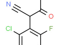 Acetyl(2-chloro-6-fluorophenyl)acetonitrile