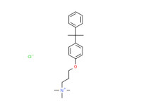 3-[4-(1-methyl-1-phenylethyl)phenoxy]propyltrimethylammonium chloride