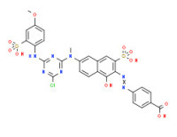 4-[[6-[[4-chloro-6-[(4-methoxy-2-sulphophenyl)amino]-1,3,5-triazin-2-yl]methylamino]-1-hydroxy-3-sulpho-2-naphthyl]azo]benzoic acid