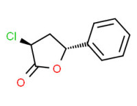 trans-3-chlorodihydro-5-phenylfuran-2(3H)-one