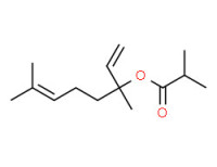 (±)-1,5-dimethyl-1-vinylhex-4-enyl isobutyrate
