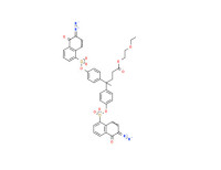 2-ethoxyethyl 4-[[(6-diazo-5,6-dihydro-5-oxo-1-naphthyl)sulphonyl]oxy]-?-[4-[[(6-diazo-5,6-dihydro-5-oxo-1-naphthyl)sulphonyl]oxy]phenyl]-?-methylbenzenebutyrate