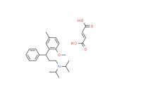 2-[3-[Bis(1-methylethyl)amino]-1-phenyl-propyl]-4-methyl-methoxybenzene fumarate