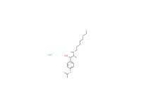 (R*,S*)-4-[isopropylthio]-a-[1-(octylamino)ethyl]benzyl alcohol hydrochloride
