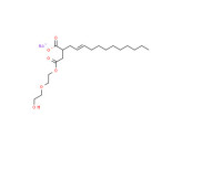 Sodium 4-[2-(2-hydroxyethoxy)ethyl] 2-dodecenylsuccinate