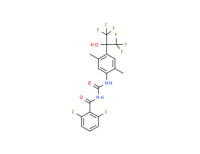 N-[[[2,5-dimethyl-4-[2,2,2-trifluoro-1-hydroxy-1-(trifluoromethyl)ethyl]phenyl]amino]carbonyl]-2,6-difluorobenzamide