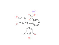 Sodium 2-[(3-bromo-4-hydroxy-5-methylphenyl)(3-bromo-5-methyl-4-oxocyclohexa-2,5-dien-1-ylidene)methyl]benzenesulphonate