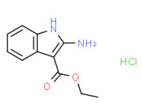 Ethyl 2-amino-1H-indole-3-carboxylatehydrochloride