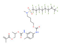 2-[[[[5-[[[4-[[(heptadecafluorooctyl)sulphonyl]methylamino]butoxy]carbonyl]amino]-2-methylphenyl]amino]carbonyl]oxy]propyl methacrylate