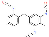 5-(o-isocyanatobenzyl)-2-methyl-m-phenylene diisocyanate