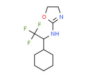 (-)-N-(1-cyclohexyl-2,2,2-trifluoroethyl)-4,5-dihydrooxazol-2-amine