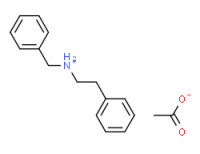 Benzylphenethylammonium acetate