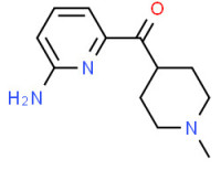 (6-aminopyridin-2-yl)-(1-methylpiperidin-4-yl)methanone