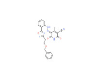 1,2-dihydro-6-hydroxy-4-methyl-2-oxo-5-[[2-[3-[2-(phenylmethoxy)ethyl]-1,2,4-oxadiazol-5-yl]phenyl]azo]nicotinonitrile