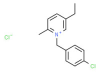 1-[(4-chlorophenyl)methyl]-5-ethyl-2-methylpyridinium chloride