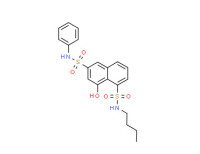 N1-butyl-8-hydroxy-N6-phenylnaphthalene-1,6-disulphonamide