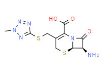 (6R-trans)-7-amino-3-[[(2-methyl-2H-tetrazol-5-yl)thio]methyl]-8-oxo-5-thia-1-azabicyclo[4.2.0]oct-2-ene-2-carboxylic acid