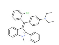 [4-[(2-chlorophenyl)(1-methyl-2-phenyl-1H-indol-3-yl)methylene]-2,5-cyclohexadien-1-ylidene]diethylammonium acetate