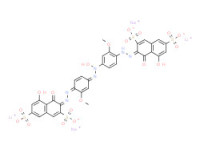 3,3'-[azoxybis[(2-methoxy-p-phenylene)azo]]bis[4,5-dihydroxynaphthalene-2,7-disulphonic] acid, lithium sodium salt