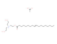 Bis(2-hydroxyethyl)[2-(octadec-9-enoyloxy)ethyl]ammonium acetate