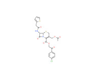 2-(p-chlorophenyl)-2-oxoethyl (6R-trans)-3-(acetoxymethyl)-8-oxo-7-(2-thienylacetamido)-5-thia-1-azabicyclo[4.2.0]oct-2-ene-2-carboxylate