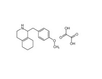 (±)-1,2,3,4,5,6,7,8-octahydro-1-(4-methoxybenzyl)isoquinolinium hydrogen oxalate