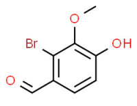 4-hydroxy-m-anisaldehyde, bromo derivative