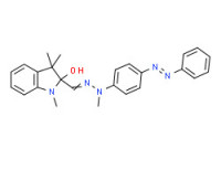 2-hydroxy-1,3,3-trimethylindoline-2-carbaldehyde methyl[4-(phenylazo)phenyl]hydrazone