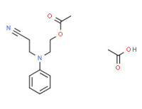 (2-acetoxyethyl)(2-cyanoethyl)phenylammonium acetate