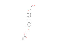 2-[4-[1-[4-(2-hydroxyethoxy)phenyl]-1-methylethyl]phenoxy]ethyl acrylate