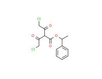 1-phenylethyl 2,2-dichloroacetoacetate