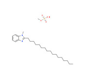 2-heptadecyl-1-methyl-1H-benzimidazole methyl sulphate