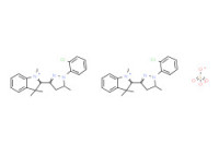 2-[1-(2-chlorophenyl)-4,5-dihydro-5-methyl-1H-pyrazol-3-yl]-1,3,3-trimethyl-3H-indolium sulphate (2:1)