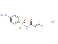 Sodium N-[(4-aminophenyl)sulphonyl]-3-methylbut-2-enamide
